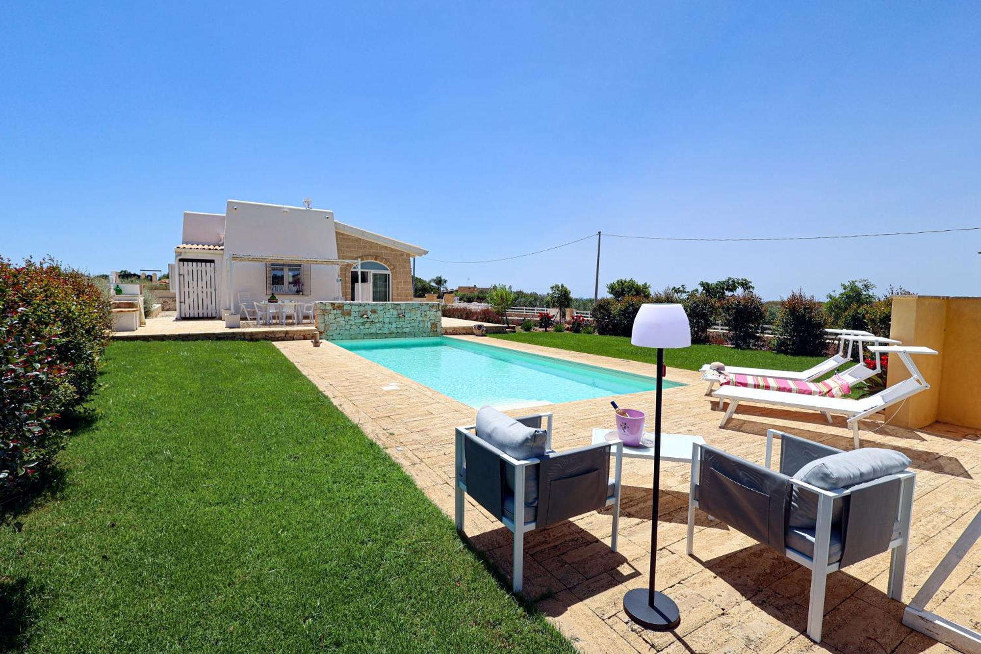 Villa Brezza Dello Ionio Marina Di Pescoluse Exteriör bild