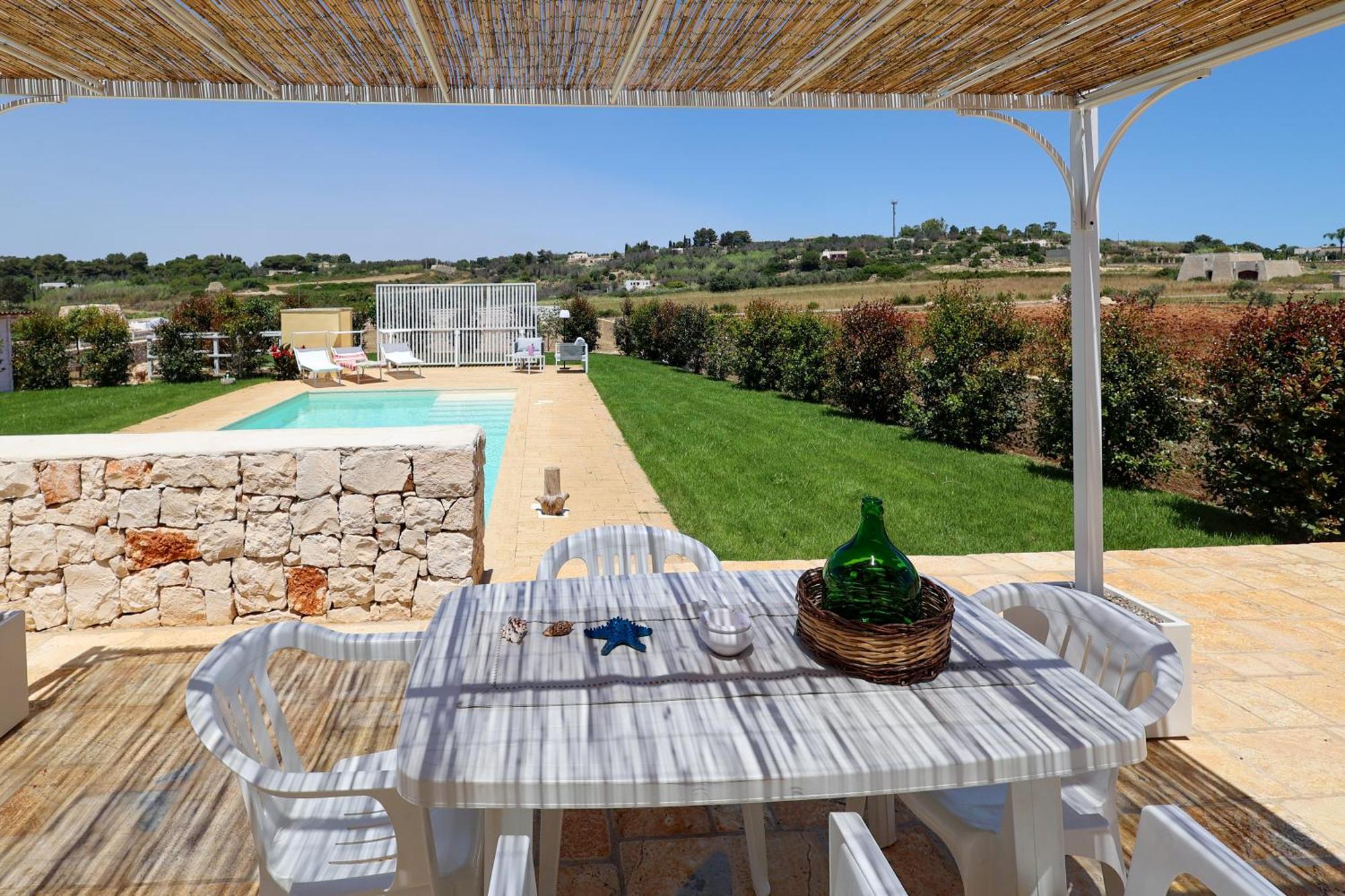 Villa Brezza Dello Ionio Marina Di Pescoluse Exteriör bild