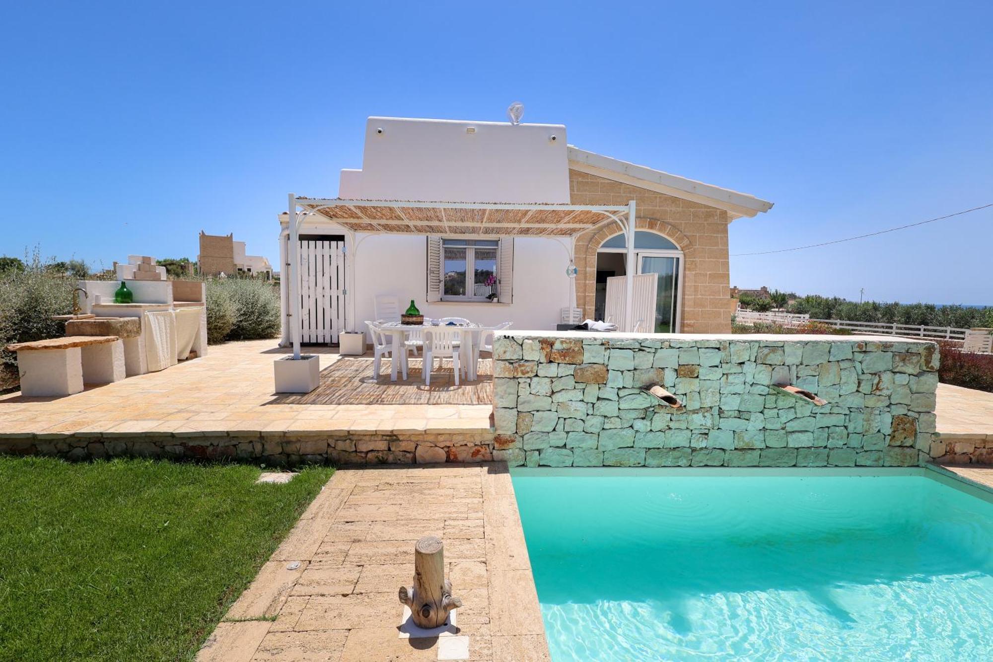Villa Brezza Dello Ionio Marina Di Pescoluse Exteriör bild
