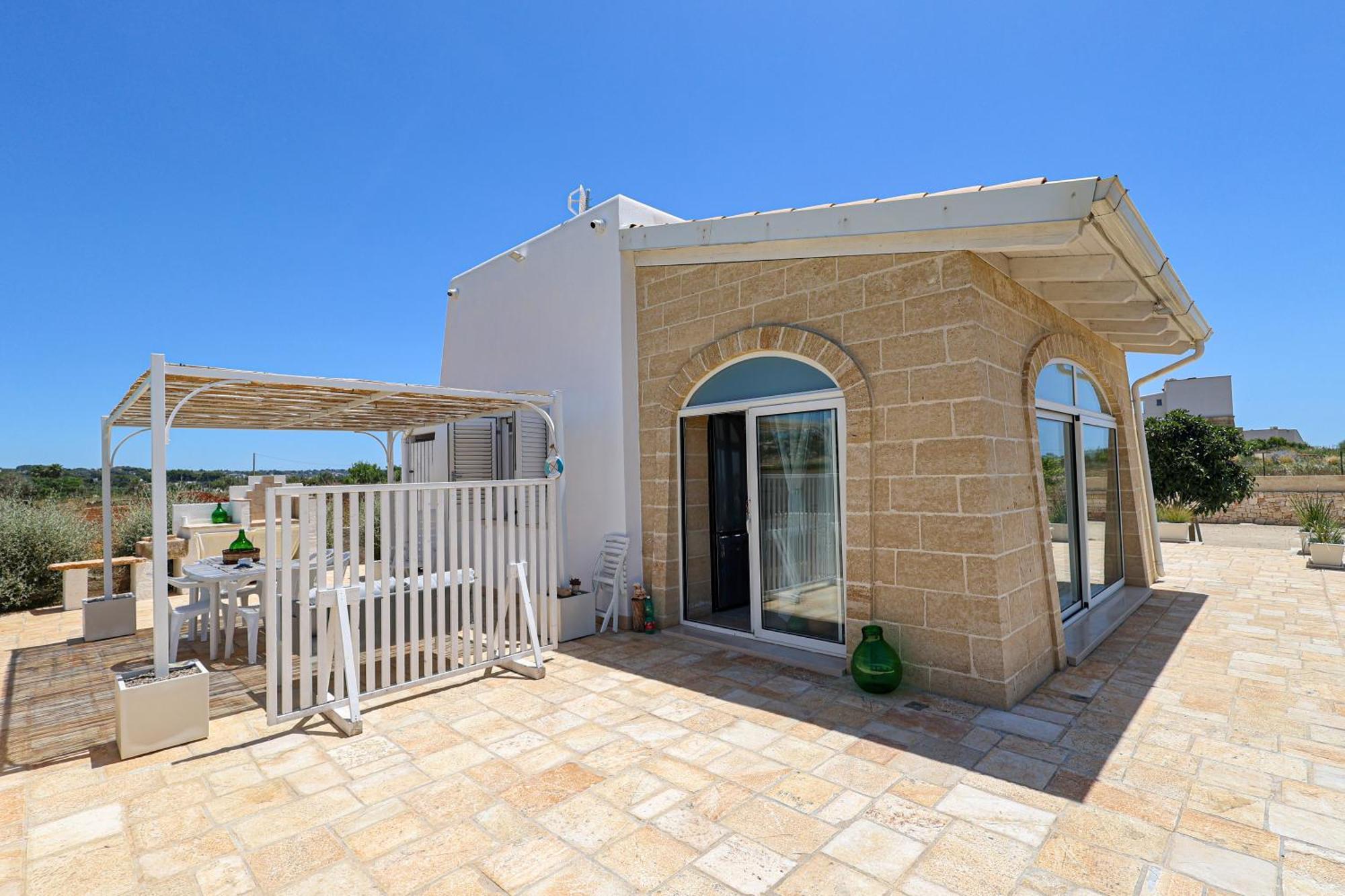 Villa Brezza Dello Ionio Marina Di Pescoluse Exteriör bild